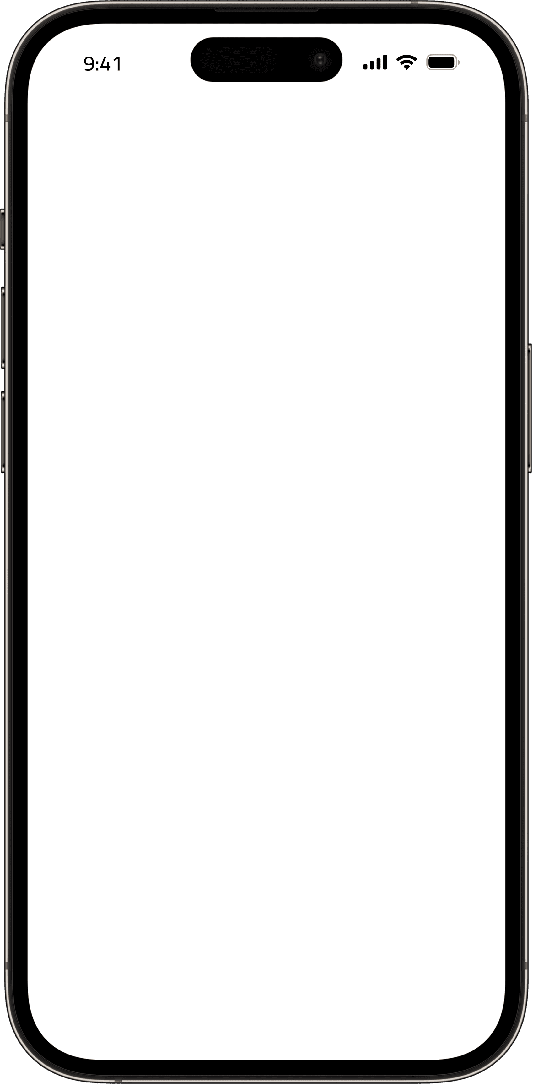 iPhone frame